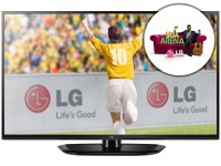 TV Plasma 50" LG New Plasma 50PN4500 HDTV 720p - Conversor Integrado 1 HDMI 1 USB 600Hz